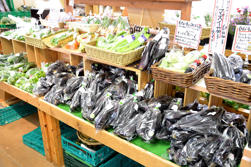 地元の直売野菜